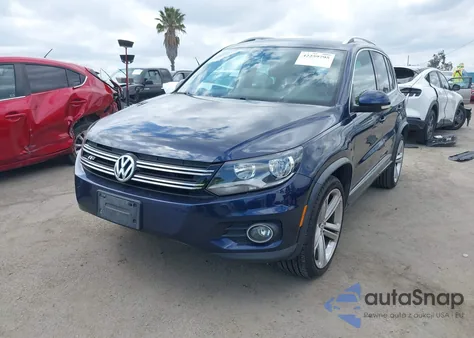 2016 Volkswagen Tiguan R-Line from USA, damaged, VIN WVGAV7AX3GW604980